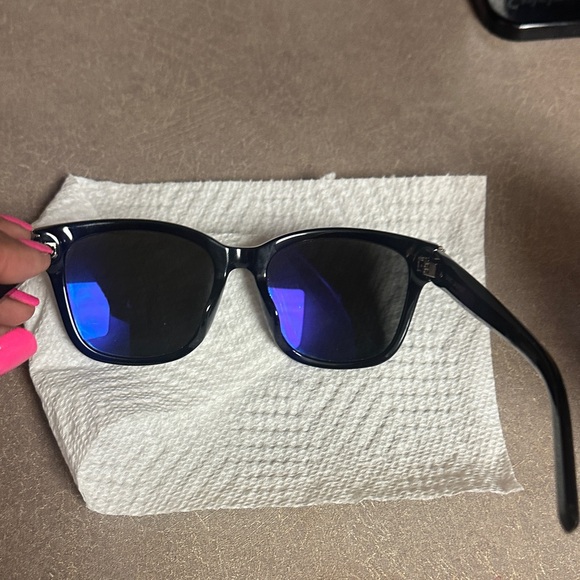 Saint Laurent Black Sunglasses with Case and Cloth main image 5